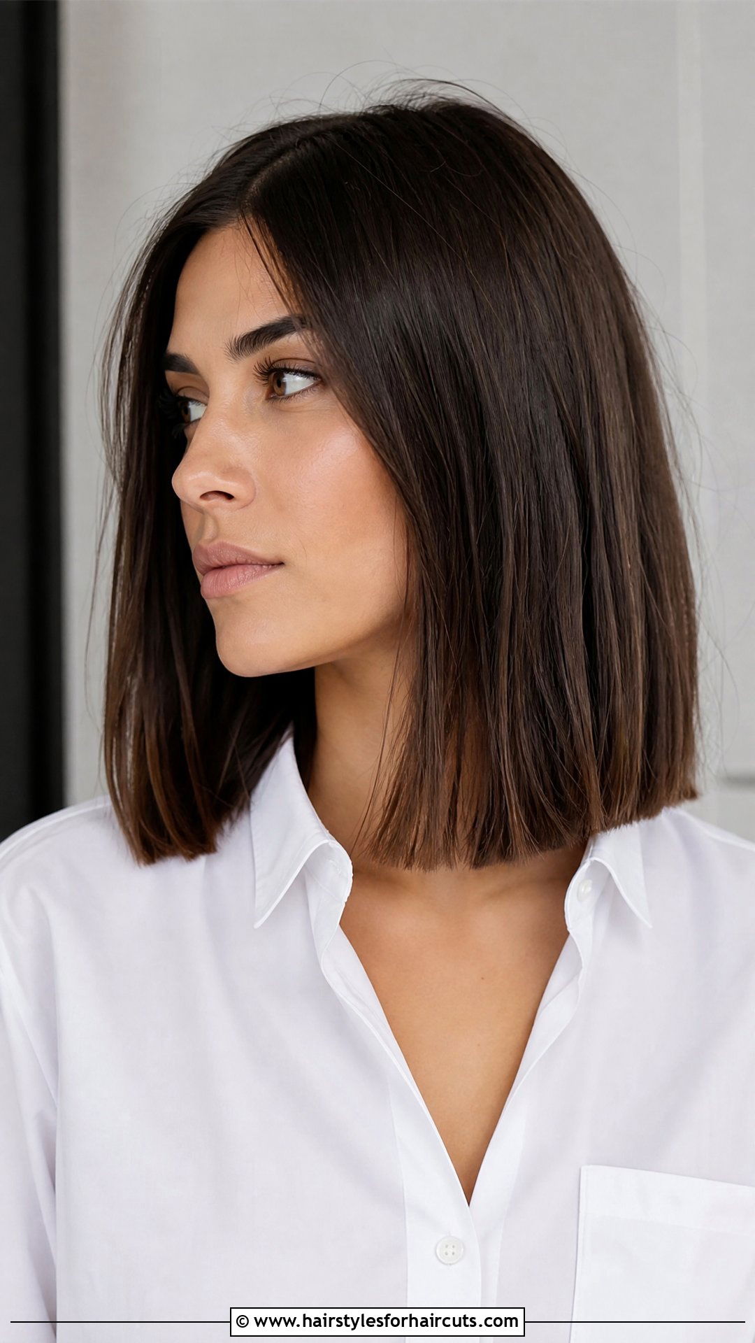 Collarbone Blunt Cut - 25 waxing moon haircuts - 25 waxing moon haircuts