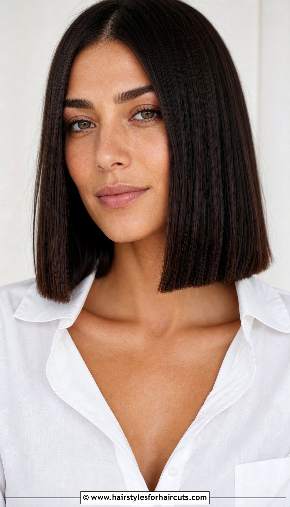 Collarbone Blunt Cut Haircut - 25 haircuts shears - 25 haircuts shears