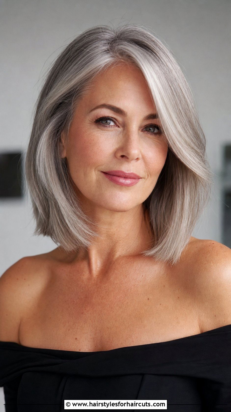 Collarbone Bob For Grey Hair - 25 hairstyles for grey hair - 25 hairstyles for grey hair