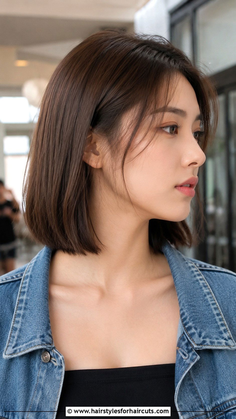 Collarbone Cut - 25 haircuts for shoulder length straight hair - 25 haircuts for shoulder length straight hair