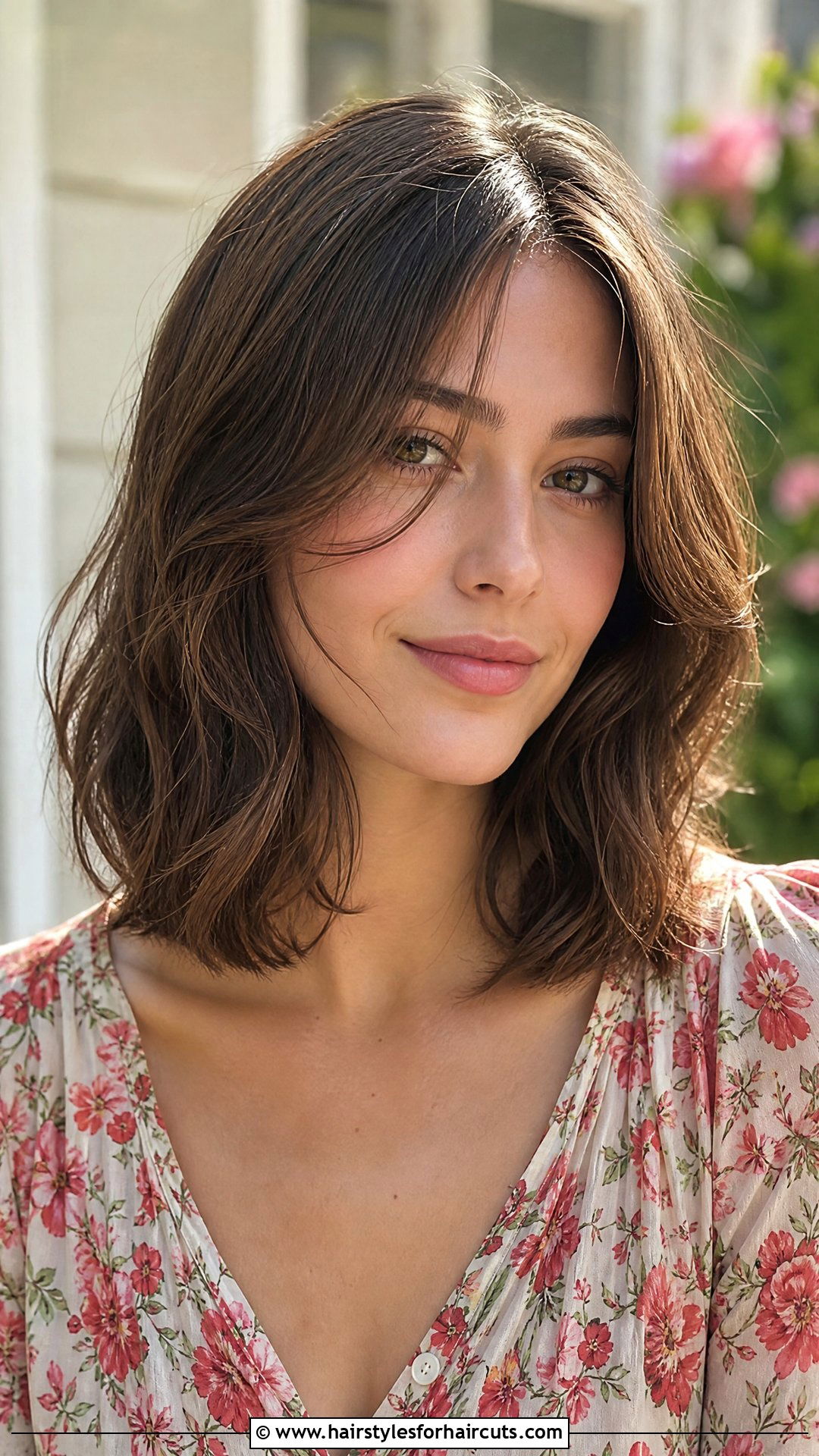Collarbone Cut With Face Framing Layers - 25 best shoulder length haircuts for fine hair - 25 best shoulder length haircuts for fine hair