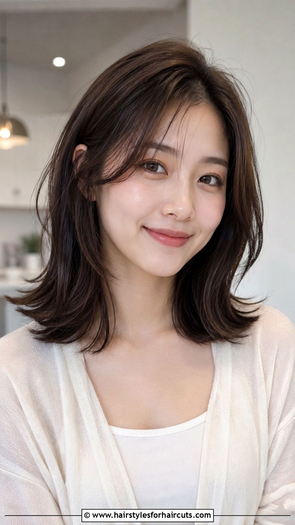 Collarbone Grazing Lob Haircut - 25 best haircuts for women with fine hair - 25 best haircuts for women with fine hair