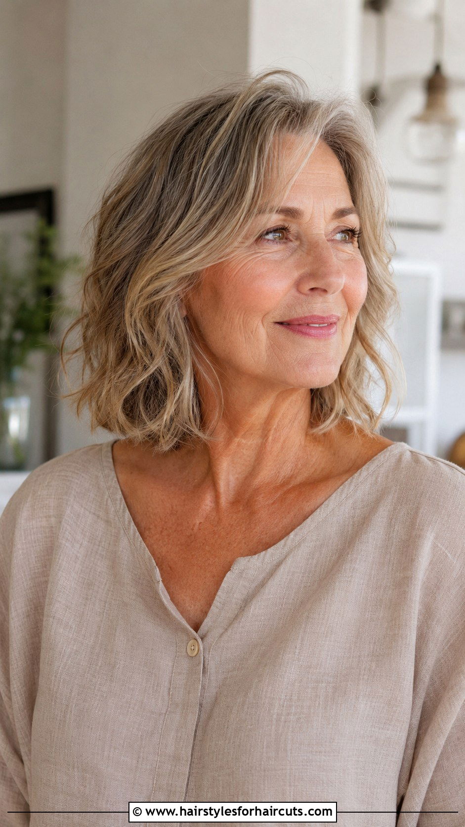 Collarbone Length Bob - 25 best hairstyles for women over 60 - 25 best hairstyles for women over 60