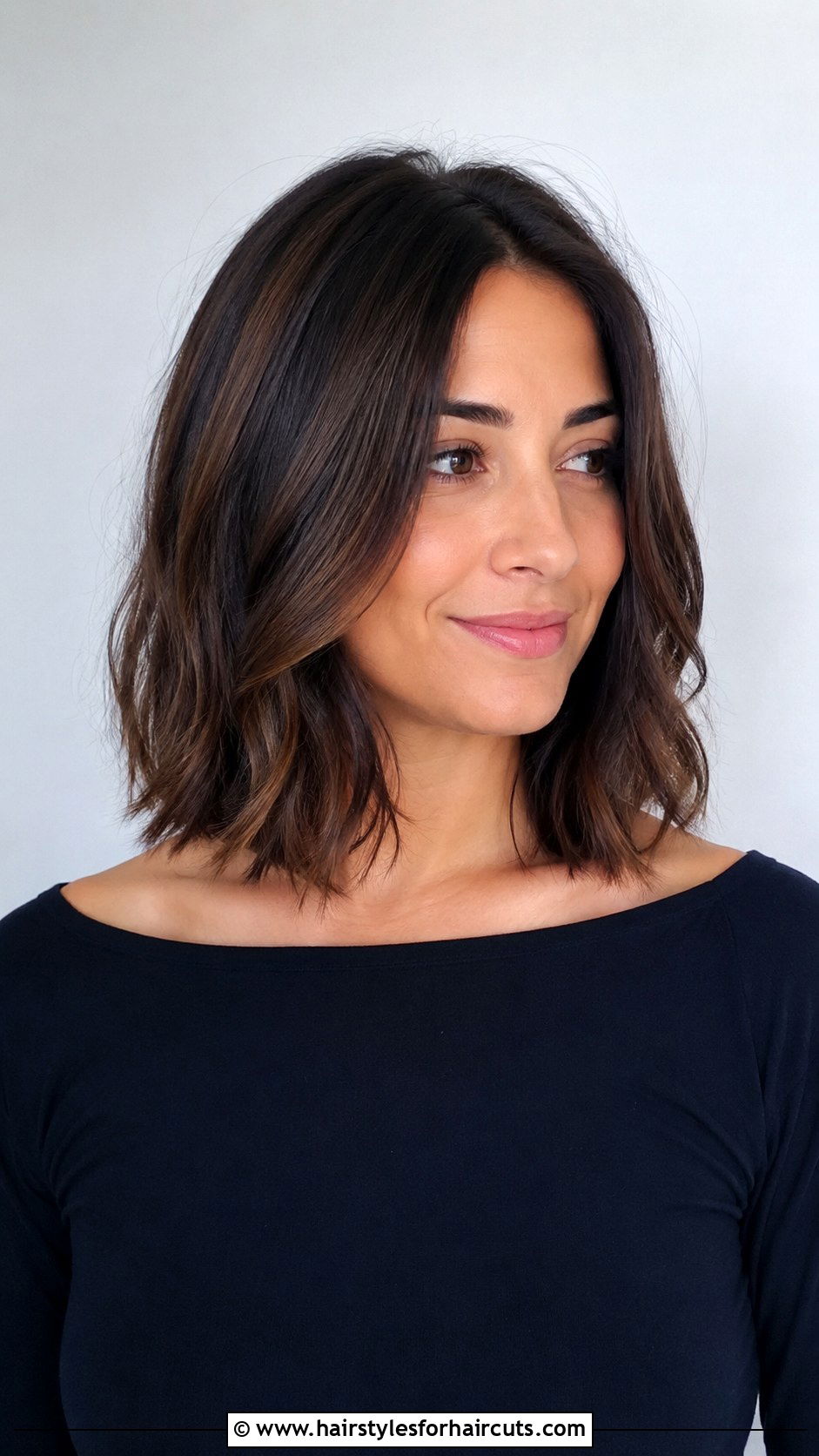 Collarbone Length Cut After 4 Inches Off - 25 4 inches of haircuts off - 25 4 inches of haircuts off
