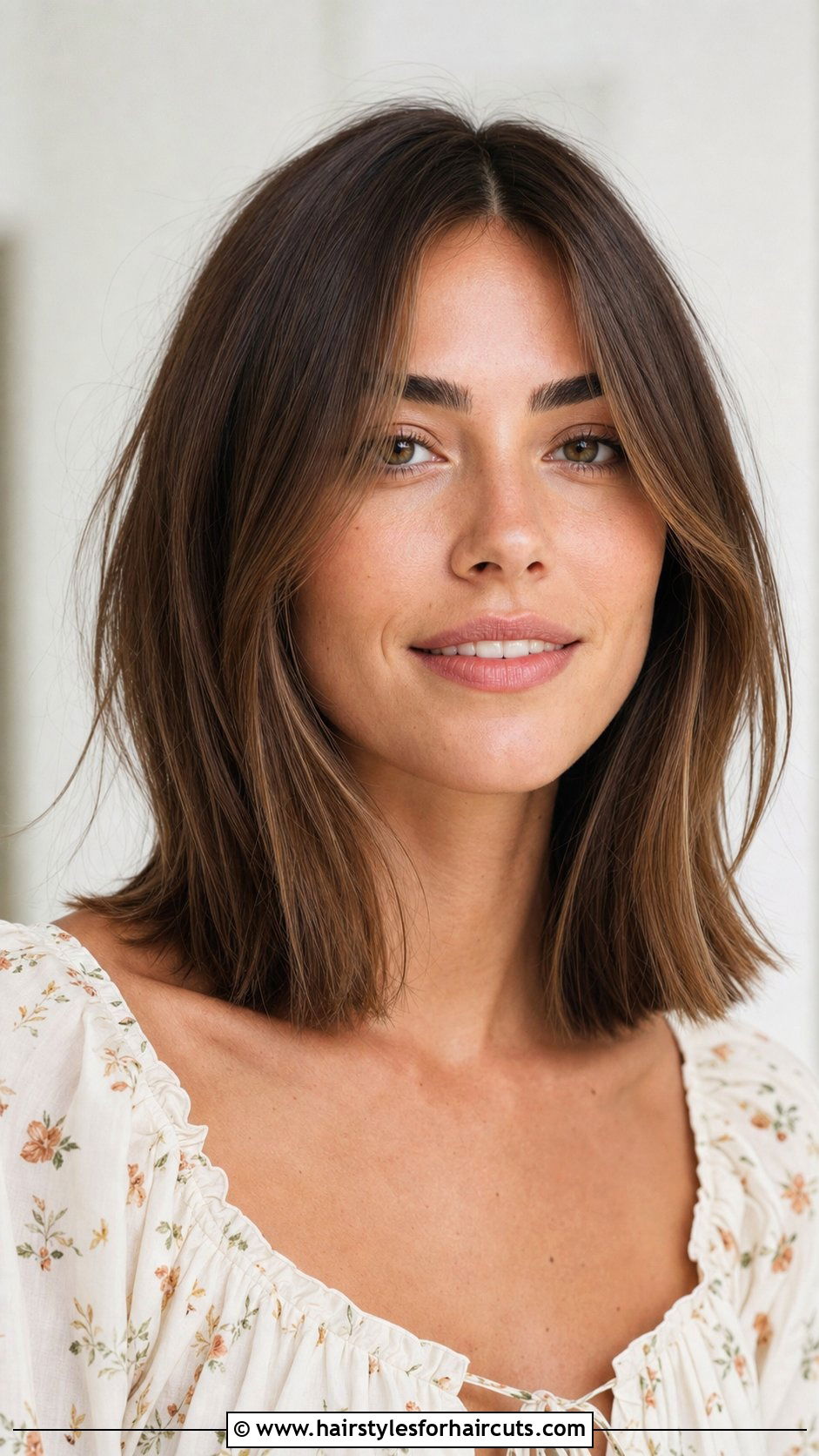 Collarbone Length Cut With Curtain Bangs - 25 hairstyles for thinning hair in front female - 25 hairstyles for thinning hair in front female