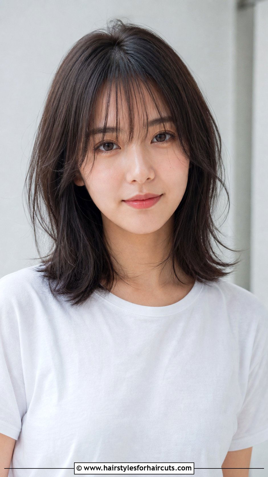 Collarbone Length Hair With Wispy Bangs - 25 womens haircuts with bangs - 25 womens haircuts with bangs