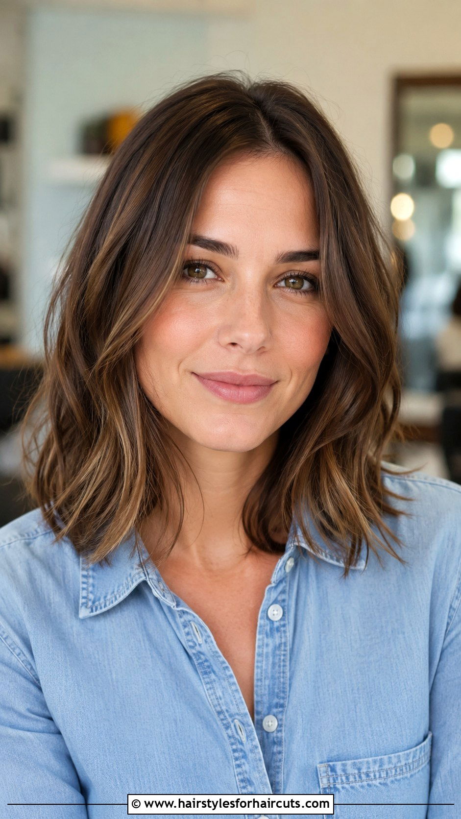 Collarbone Length Haircut - 25 cute haircuts for women over 50 - 25 cute haircuts for women over 50