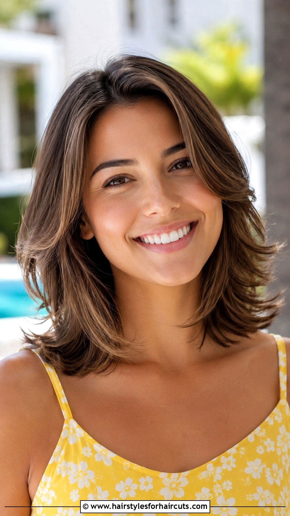 Collarbone Length Layers Haircut - 25 haircuts frisco - 25 haircuts frisco