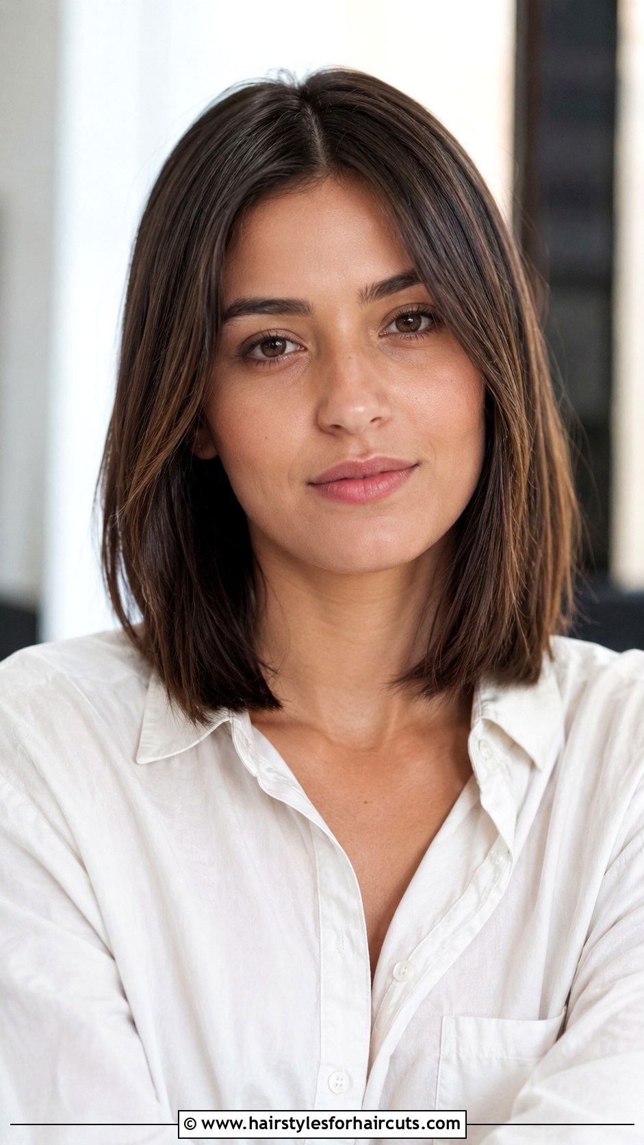 Collarbone Length Straight Frontal - 25 straight hair frontal hairstyles - 25 straight hair frontal hairstyles