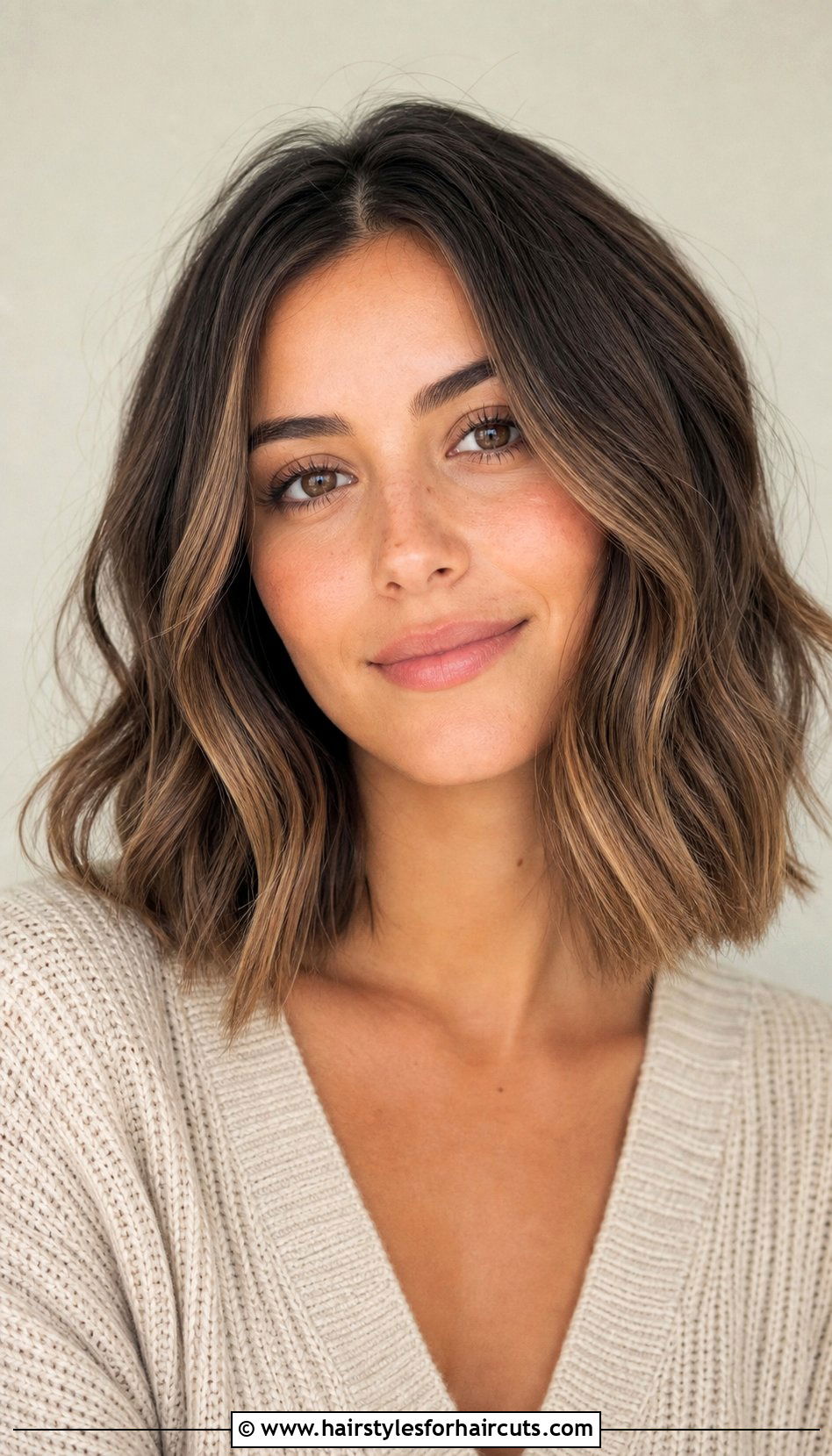 Collarbone Length Waves - 25 haircuts for 2a hair - 25 haircuts for 2a hair