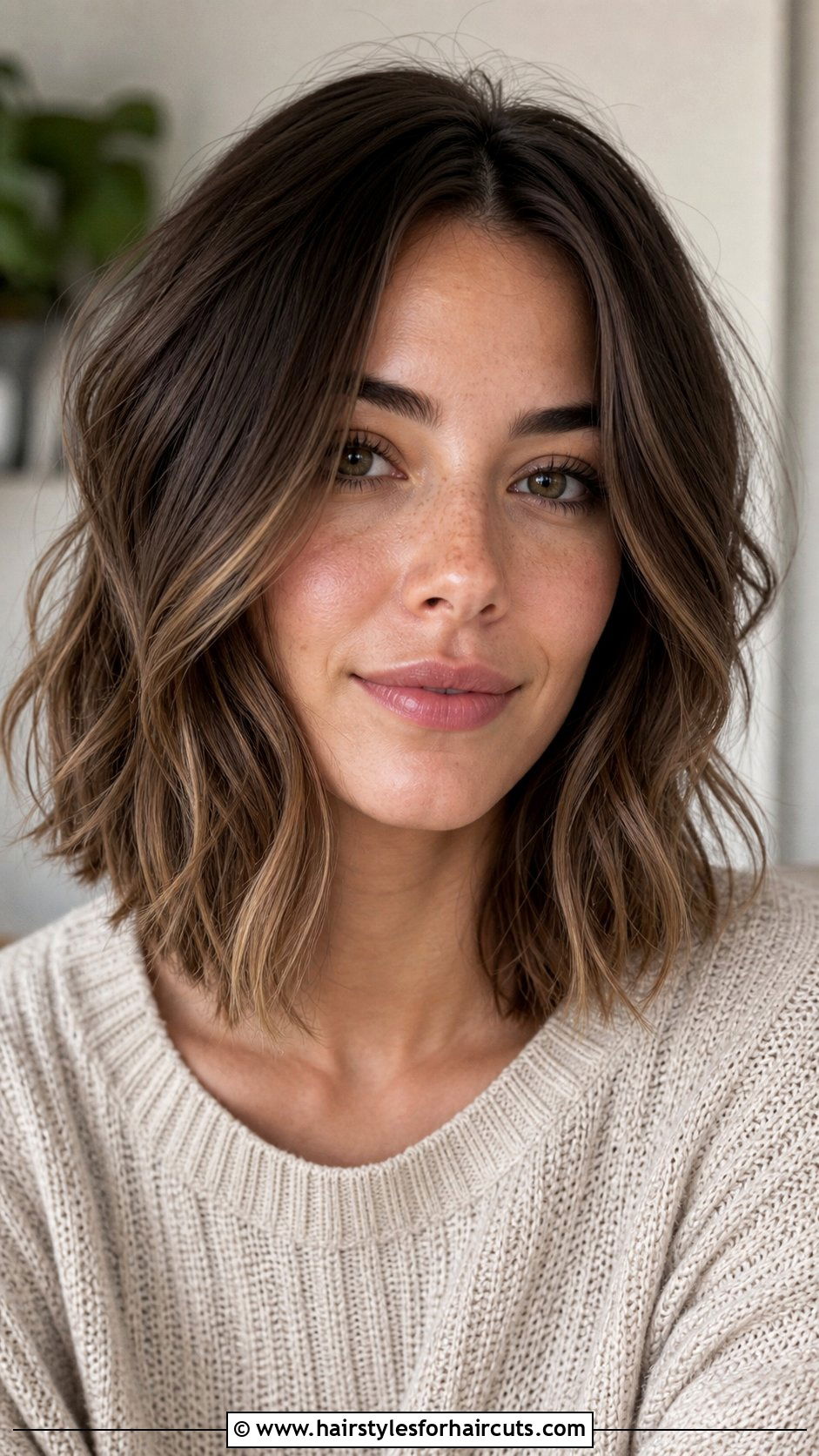 Collarbone Length Wavy Haircut - 25 medium length haircuts for wavy hair - 25 medium length haircuts for wavy hair