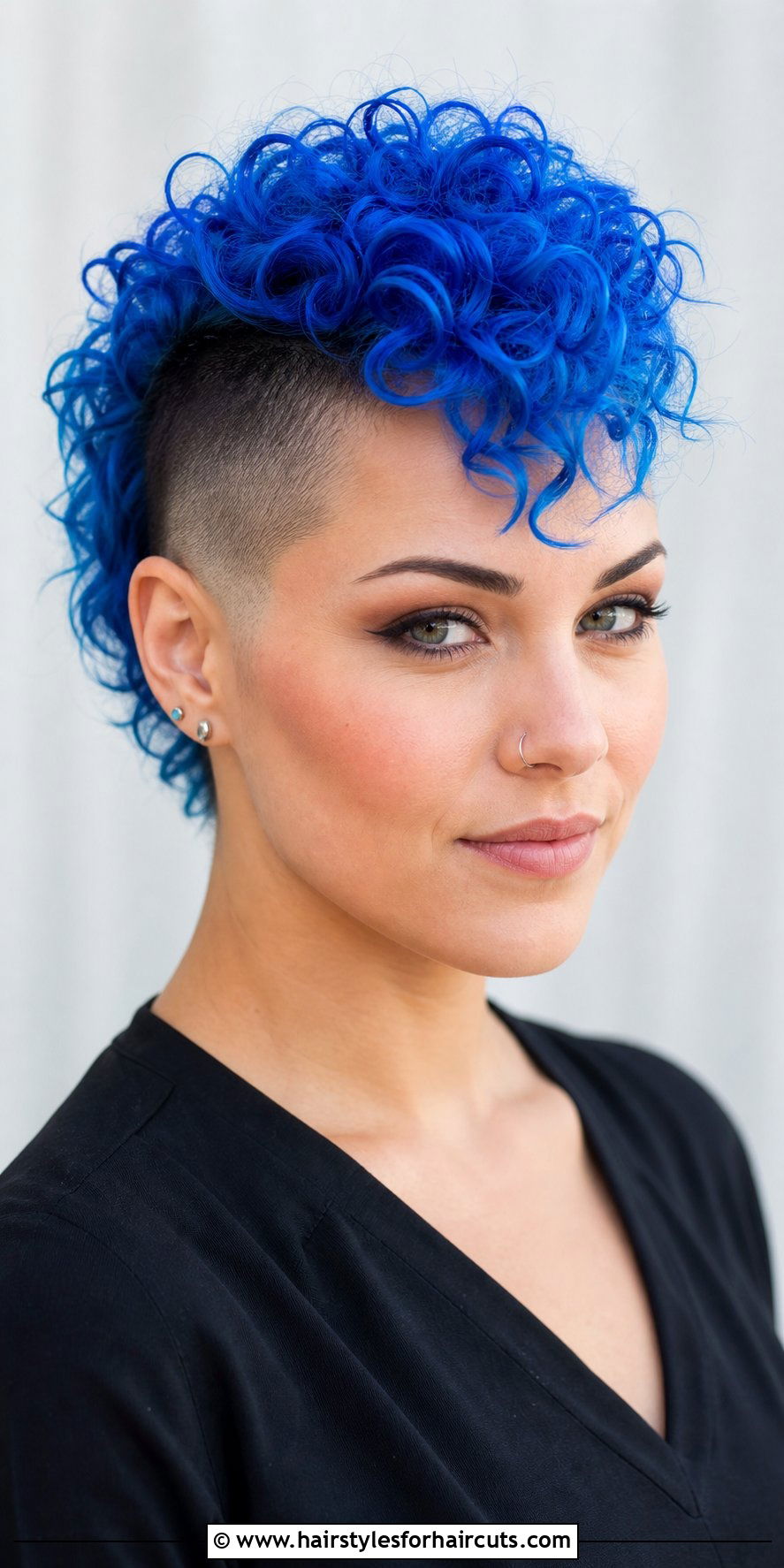 Colored Curly Mohawk - 25 mohawk haircuts curly hair - 25 mohawk haircuts curly hair