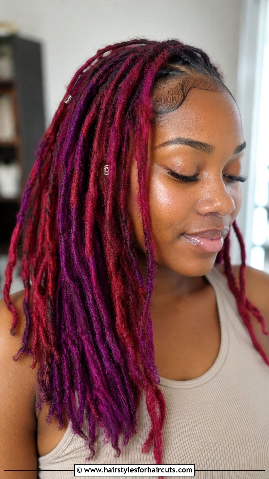 Colored Dreadlocks - 25 dread hairstyles for ladies - 25 dread hairstyles for ladies