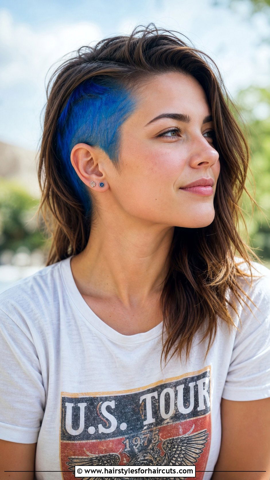 Colored Undercut Hair - 25 haircuts undercut - 25 haircuts undercut