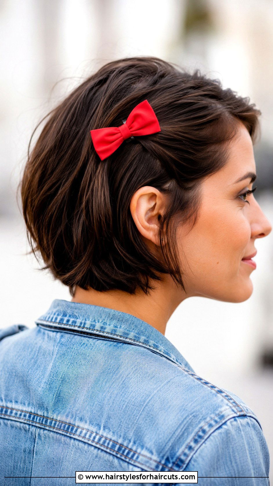 Colorful Bow Accessory Short Hair - 25 bow hairstyles for short hair - 25 bow hairstyles for short hair