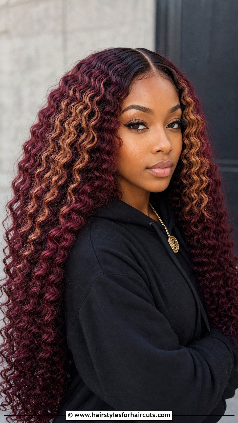 Colorful Deep Wave Hair - 25 wave hairstyles for black woman - 25 wave hairstyles for black woman
