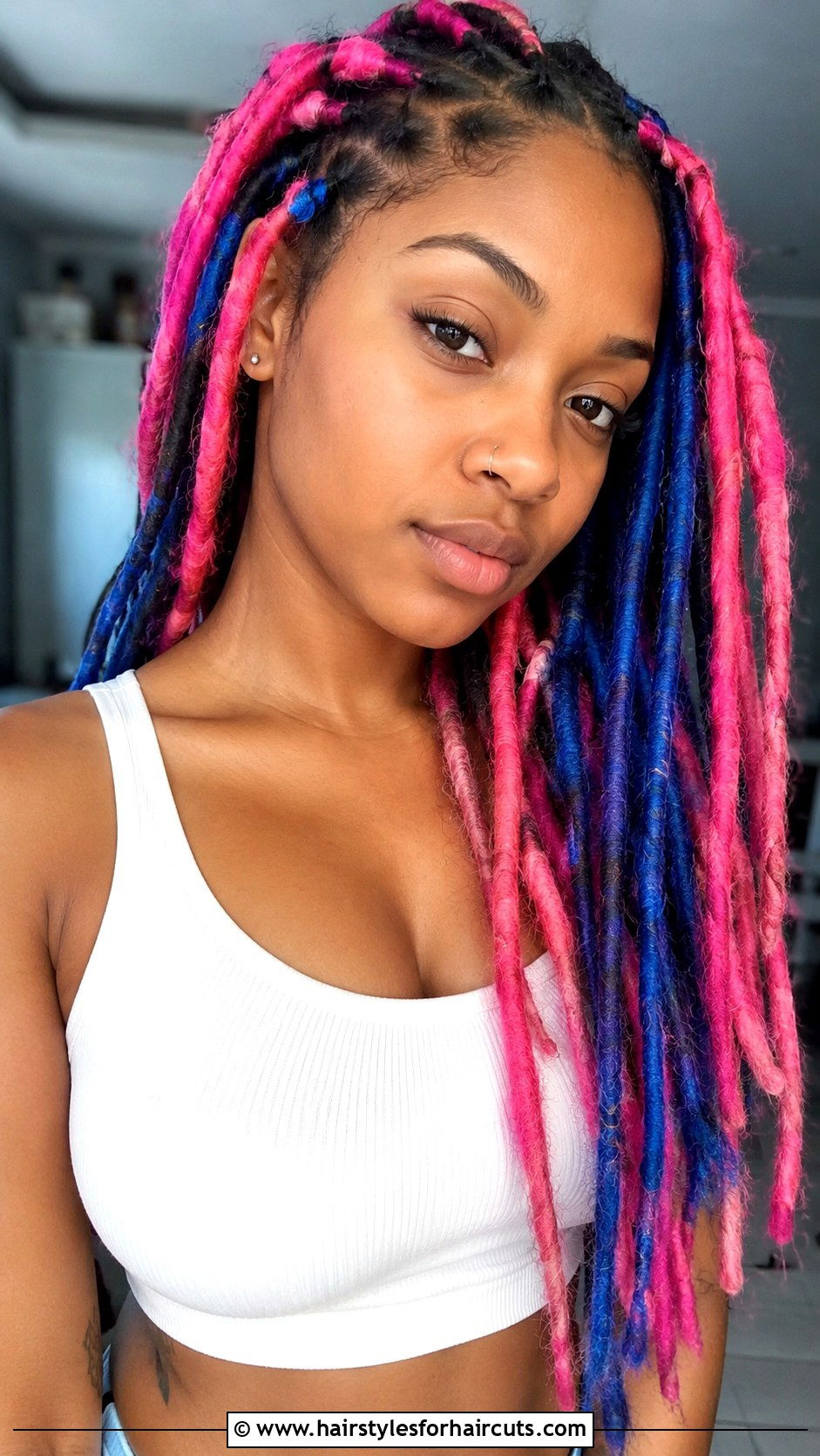 Colorful Dreadlocks - 25 dred hairstyles - 25 dred hairstyles