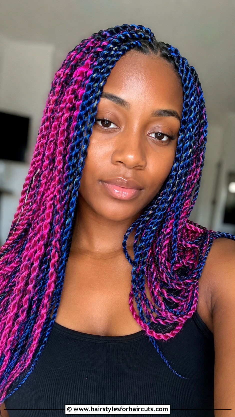 Colorful Senegalese Twist - 25 senegalese twist hairstyles - 25 senegalese twist hairstyles