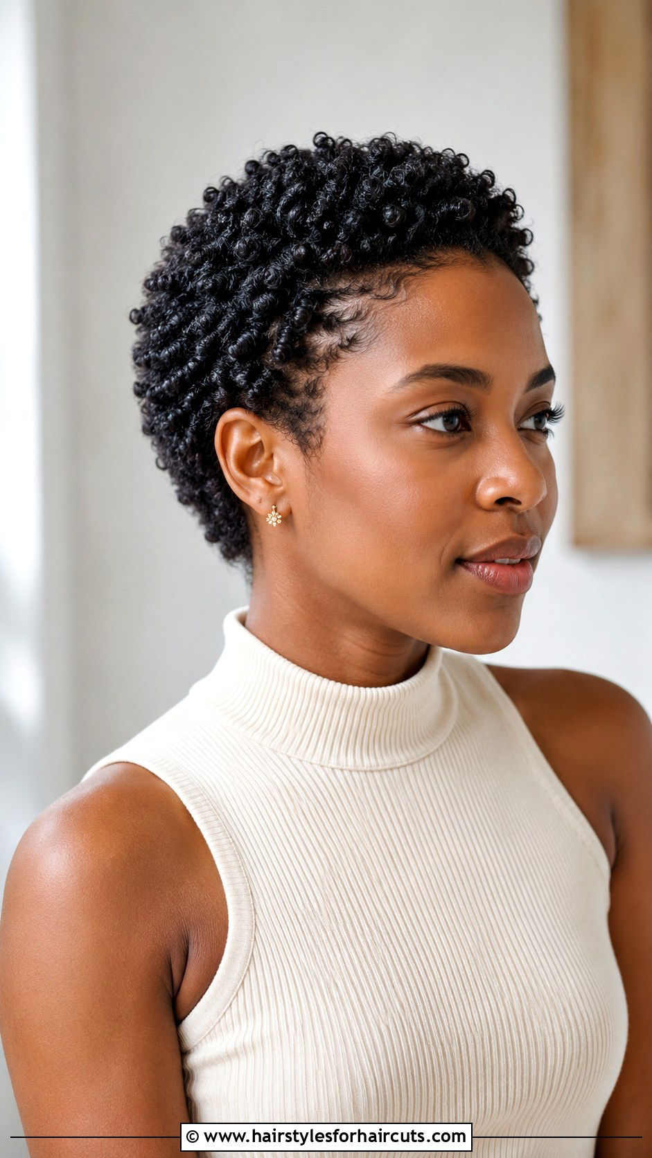 Comb Coils - 25 natural hairstyles for thin hair - 25 natural hairstyles for thin hair