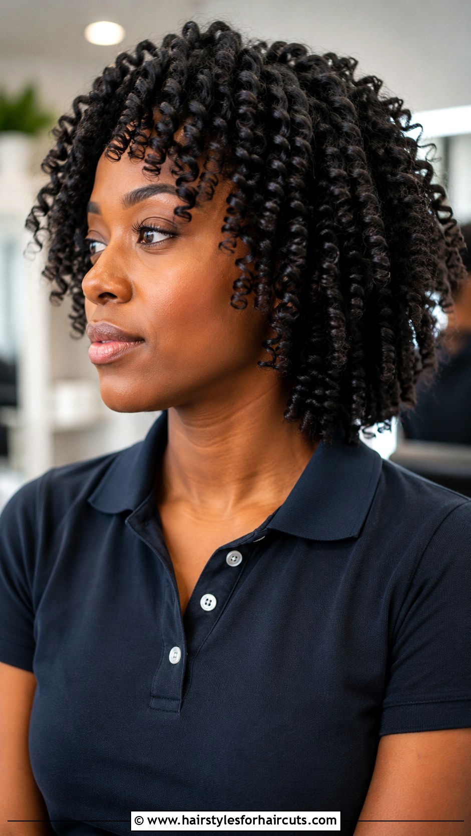 Comb Coils - 25 cute african short natural hairstyles - 25 cute african short natural hairstyles