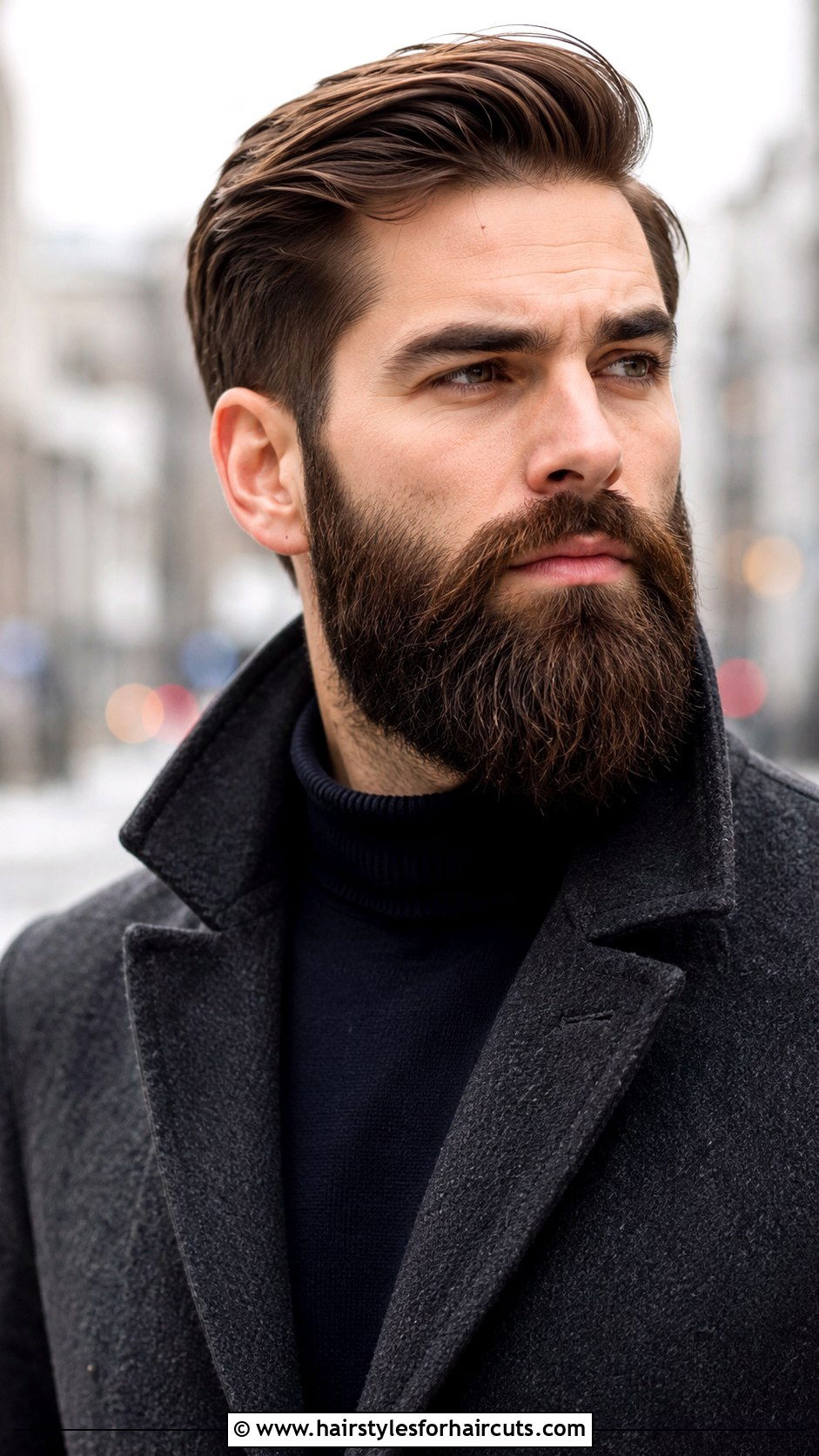Comb Over And Thick Beard - 25 haircuts and beard trim - 25 haircuts and beard trim