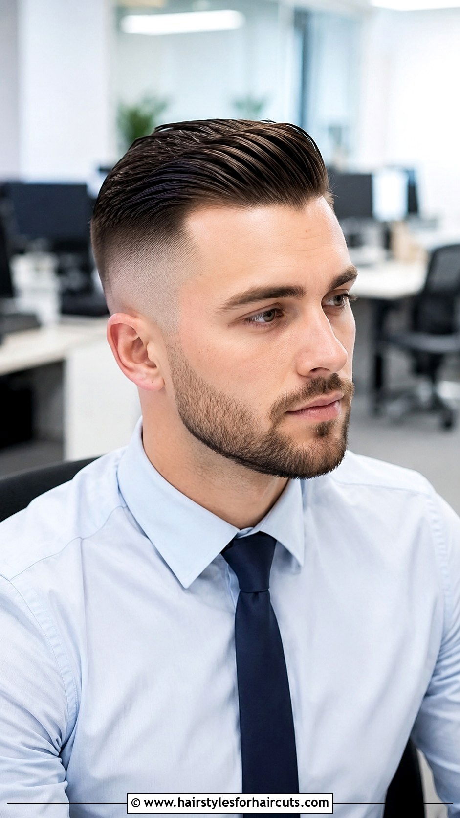 Comb Over Fade Haircut - 25 barber haircuts - 25 barber haircuts
