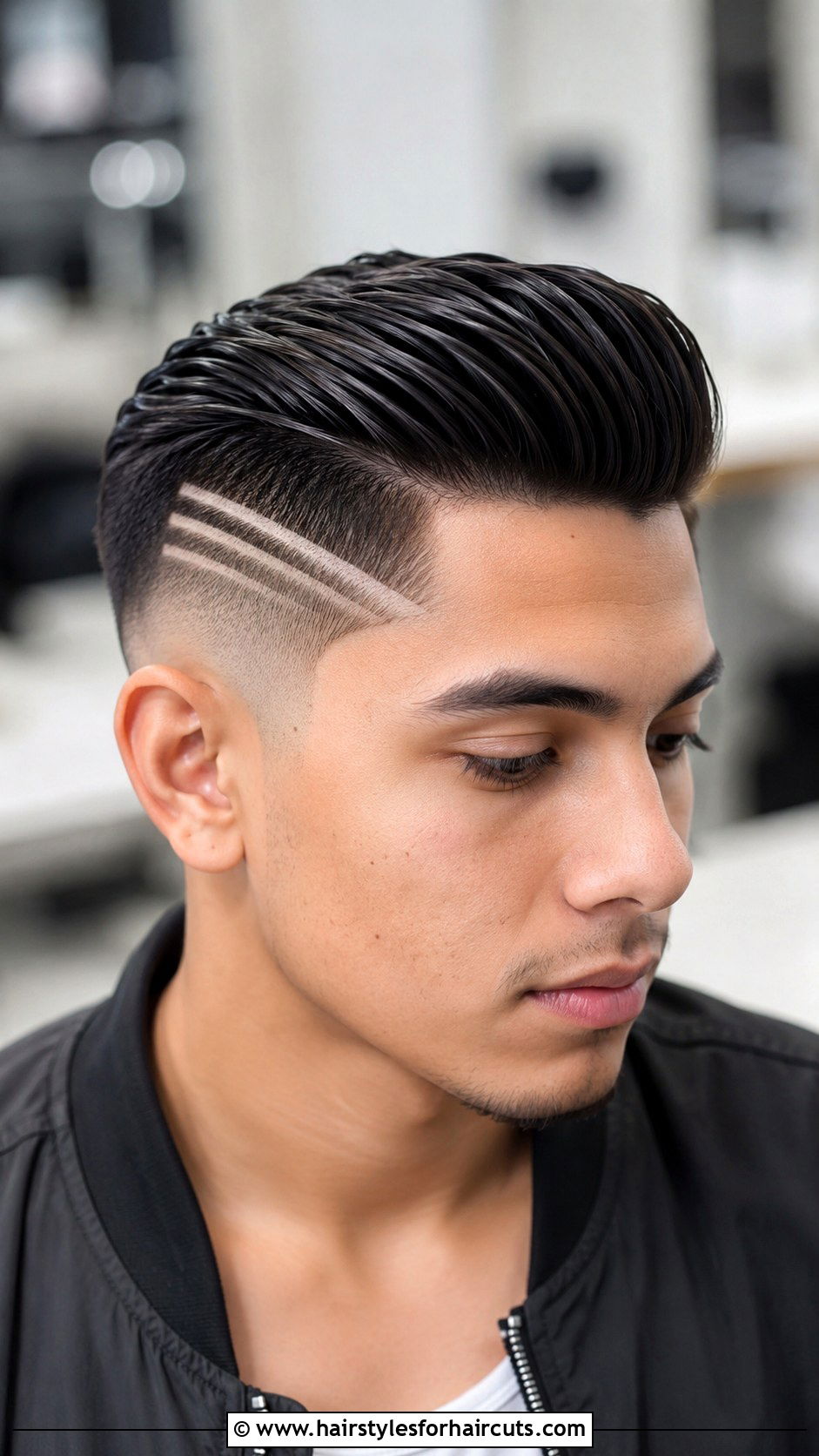 Comb Over With Design - 25 come over haircuts - 25 come over haircuts