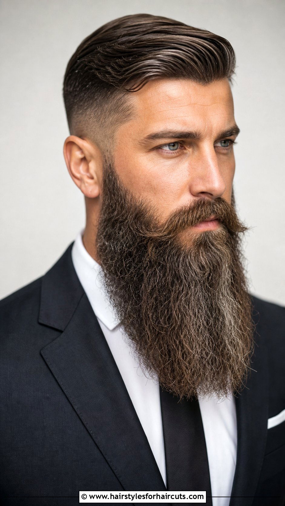 Comb Over With Long Beard - 25 long beard short hairstyles - 25 long beard short hairstyles