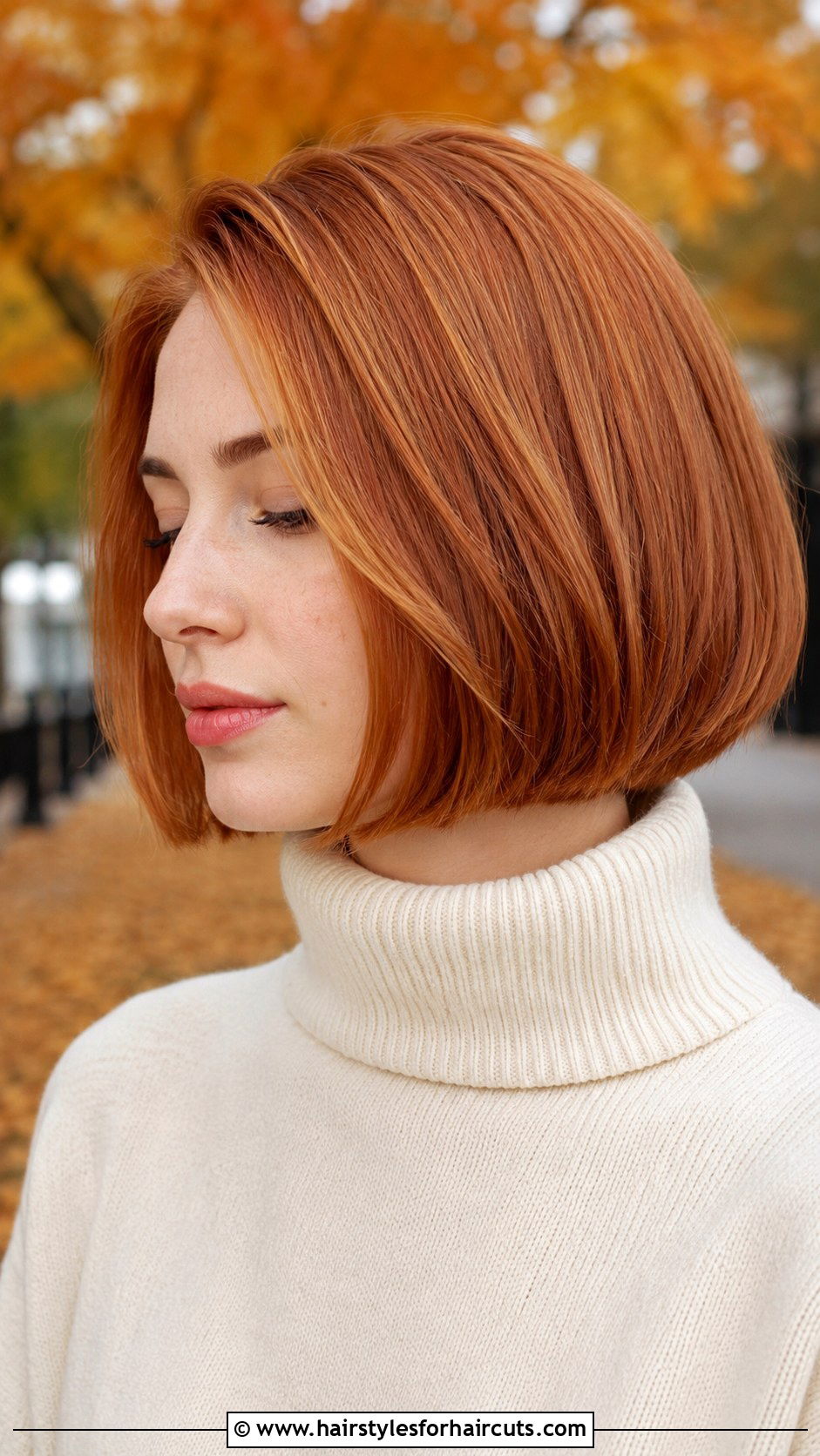 Copper Bob Haircut - 25 red hairstyles - 25 red hairstyles