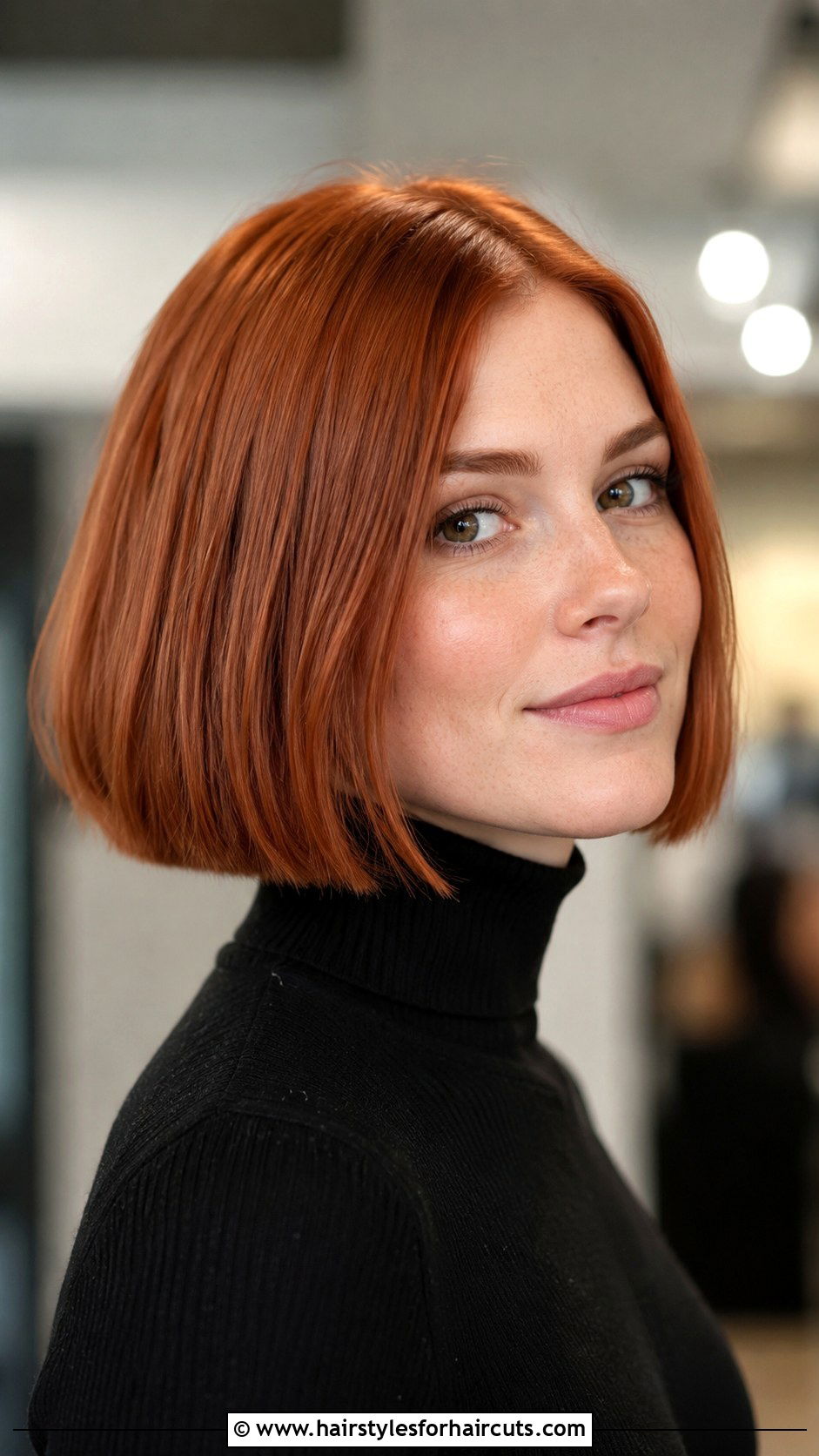 Copper Bob Haircut - 25 copper hairstyles - 25 copper hairstyles