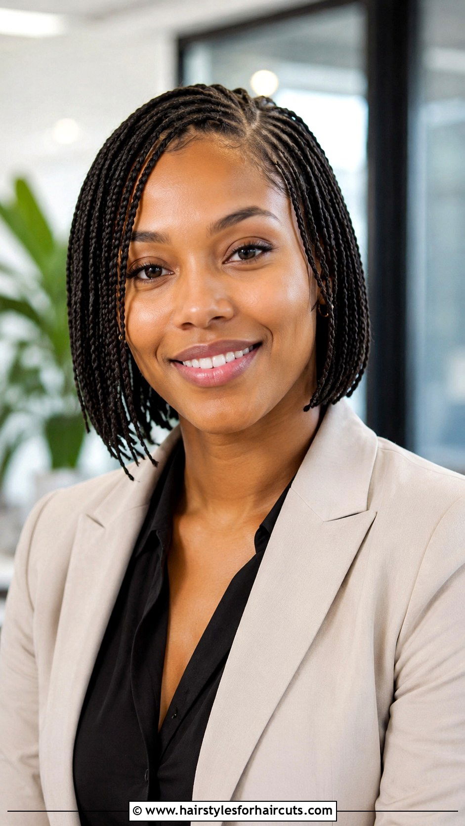 Cornrow Bob - 25 black woman cornrow hairstyles - 25 black woman cornrow hairstyles