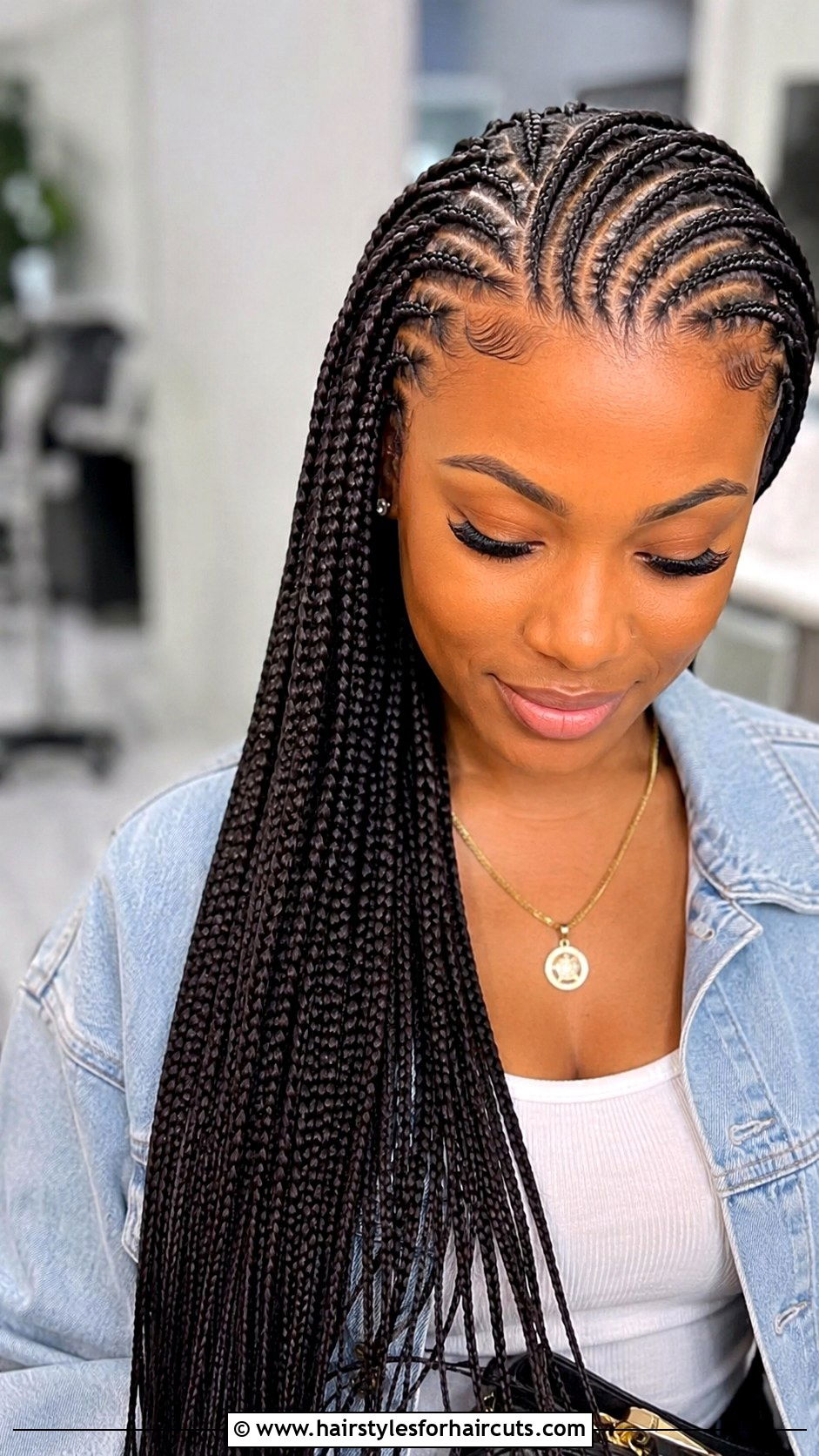 Cornrow Box Braids Combination - 25 black woman cornrow hairstyles - 25 black woman cornrow hairstyles