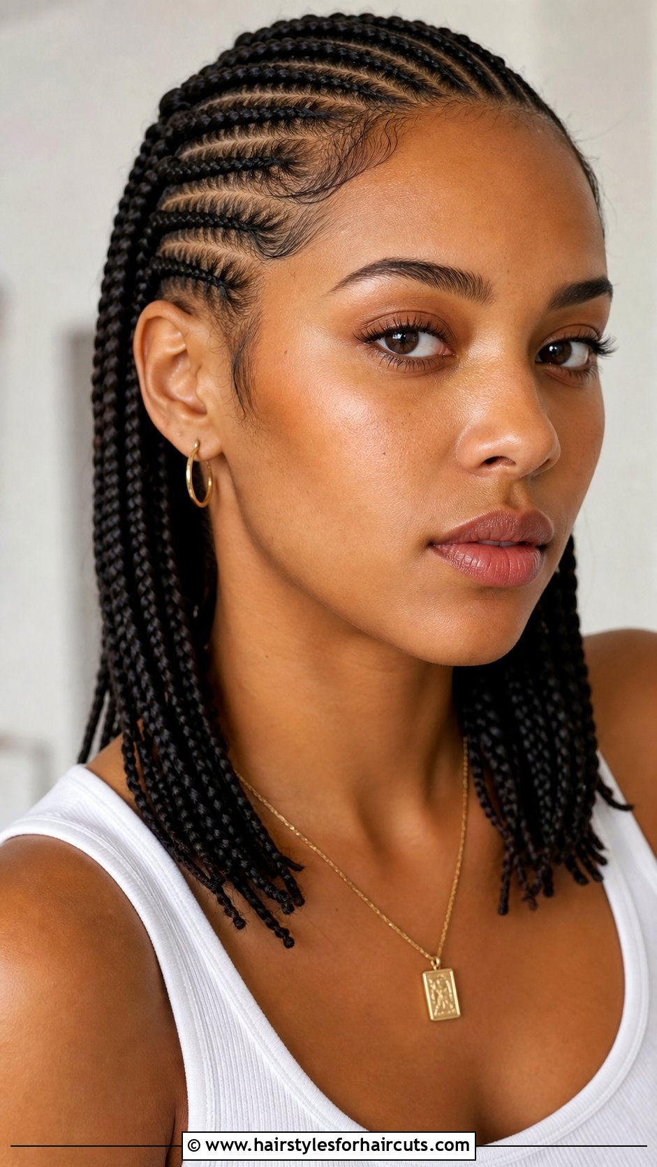 Cornrow Braid Medium Hair - 25 braided hairstyles medium length hair - 25 braided hairstyles medium length hair