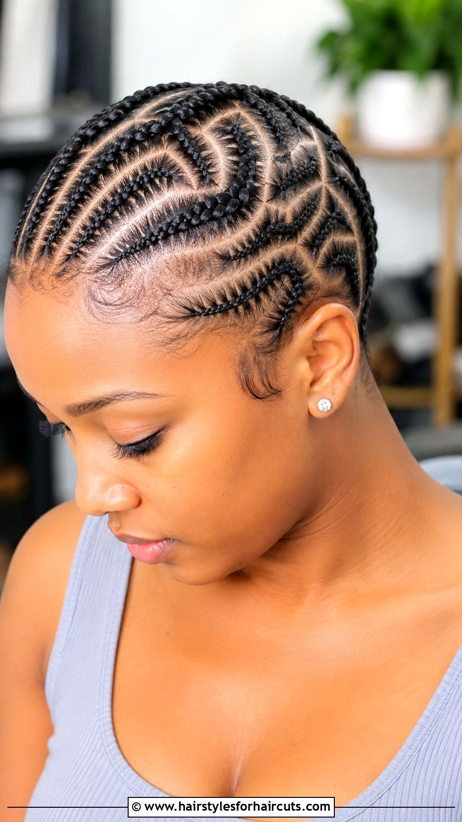 Cornrow Braid Short Hair - 25 braiding hairstyles for short hair - 25 braiding hairstyles for short hair