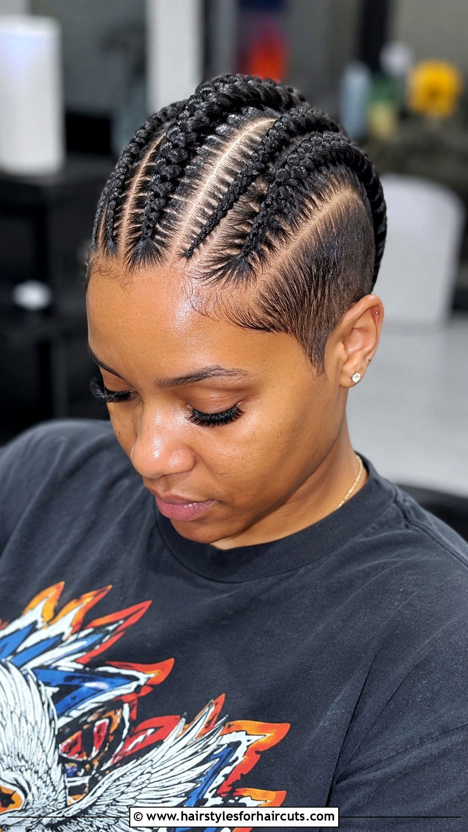 Cornrow Mohawk - 25 corn row hairstyles - 25 corn row hairstyles