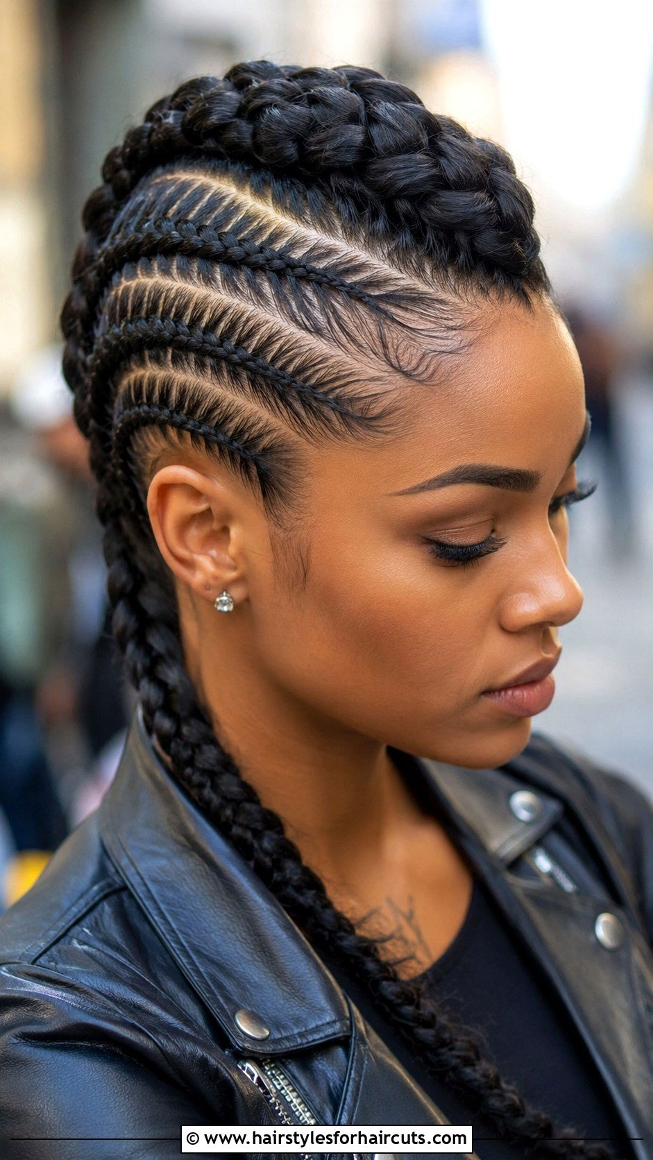 Cornrow Mohawk - 25 corn rows hairstyles - 25 corn rows hairstyles