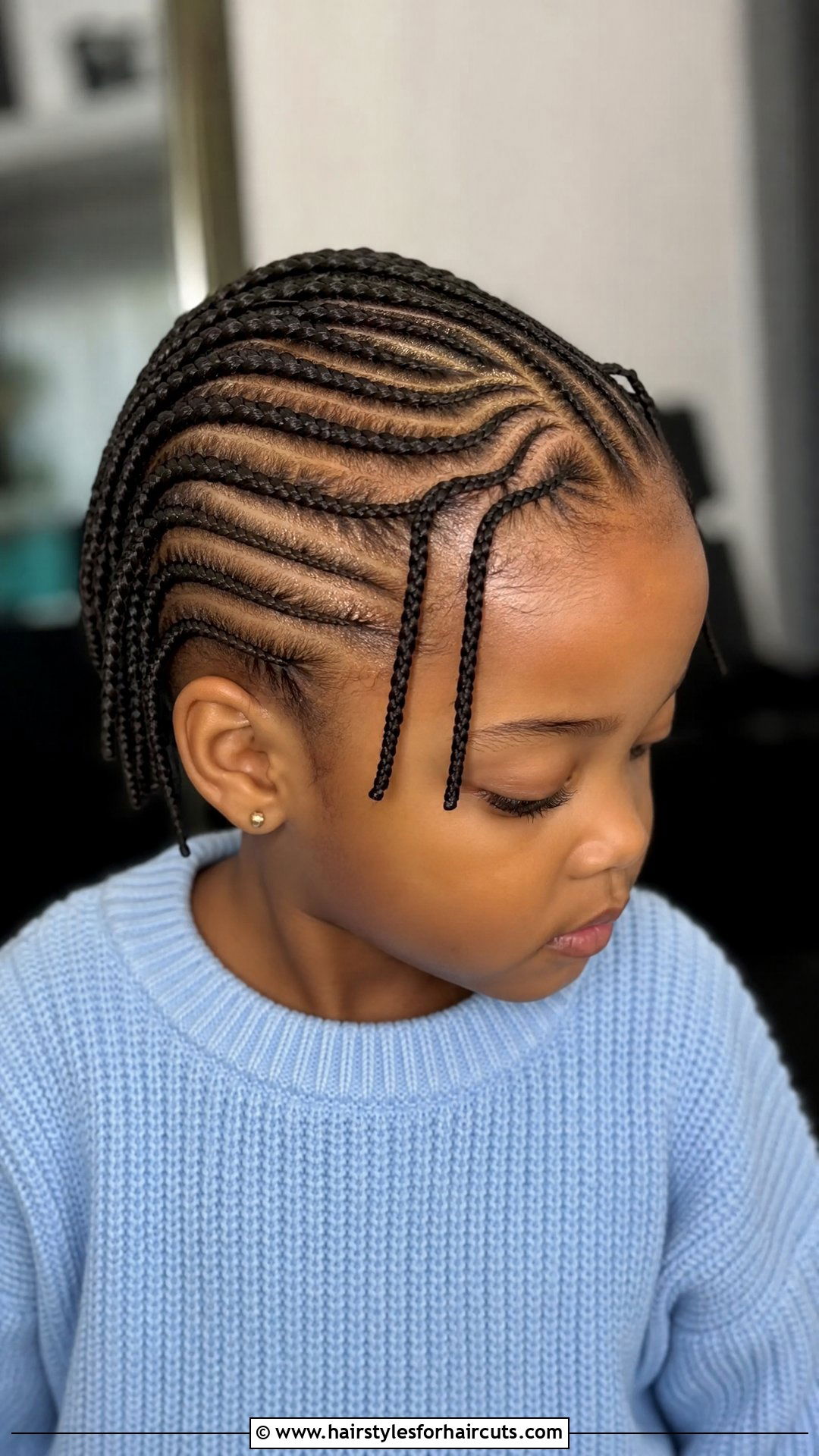 Cornrow Pixie Braids - 25 corn roll hairstyles for little girl - 25 corn roll hairstyles for little girl