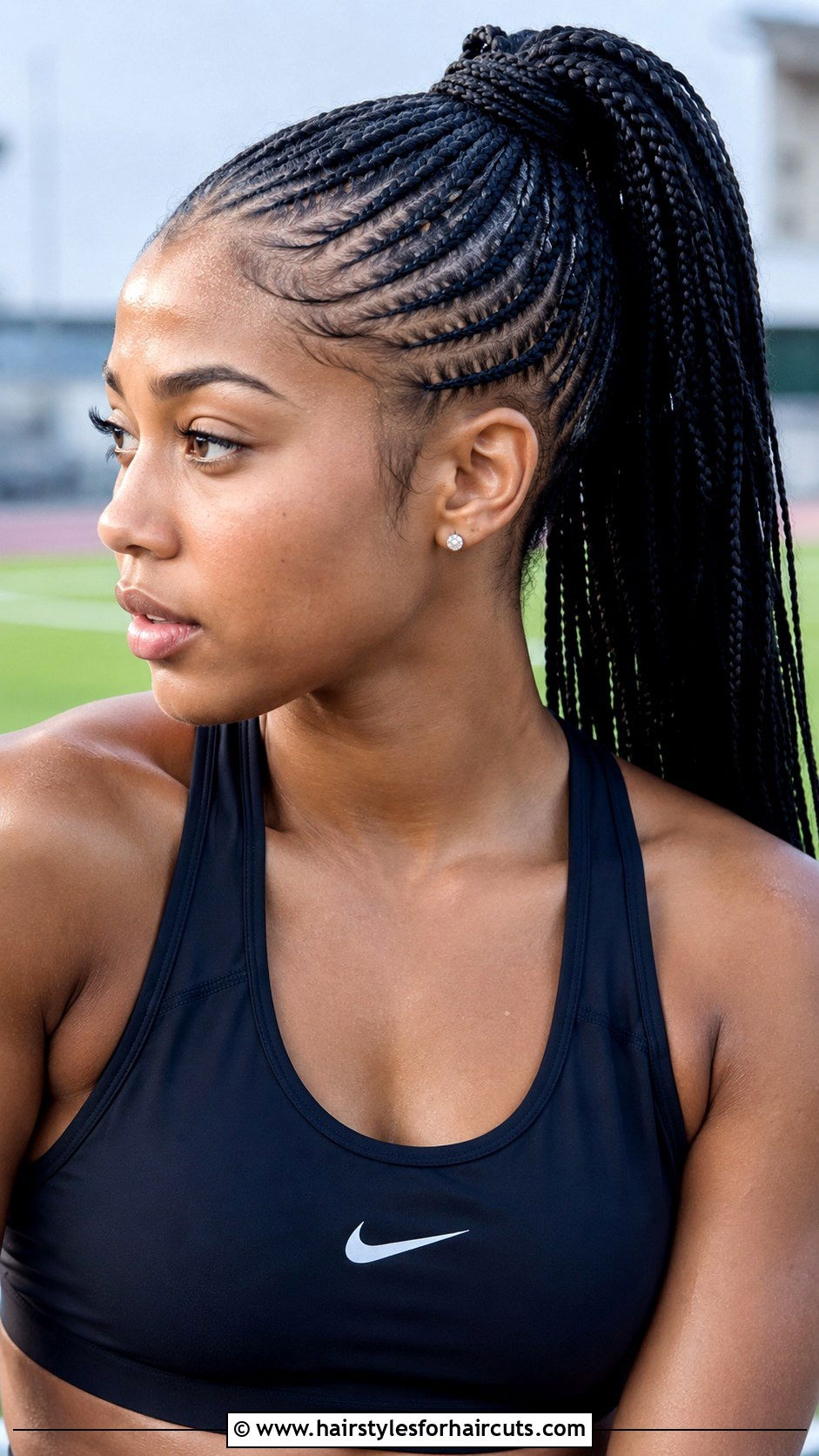 Cornrow Ponytail - 25 conroll hairstyles - 25 conroll hairstyles