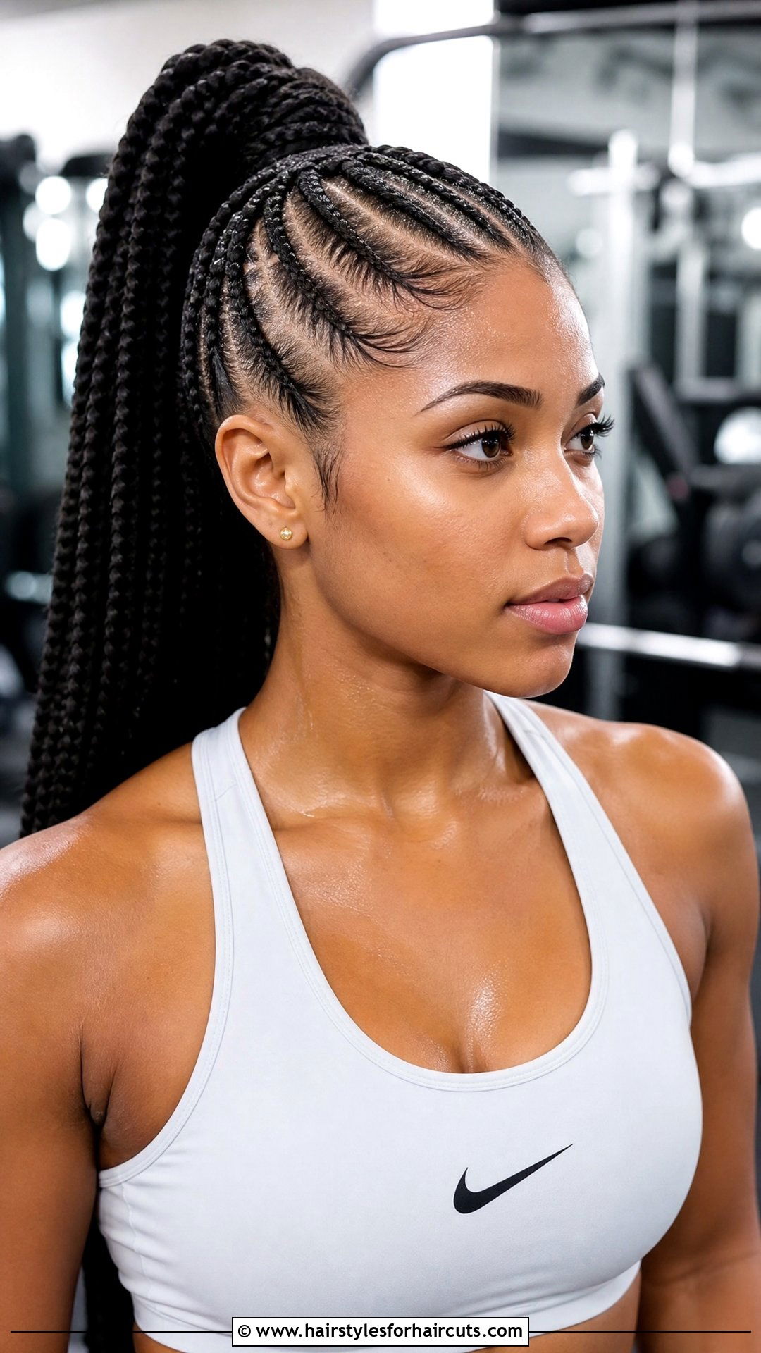 Cornrow Ponytail - 25 corn rolls hairstyles - 25 corn rolls hairstyles