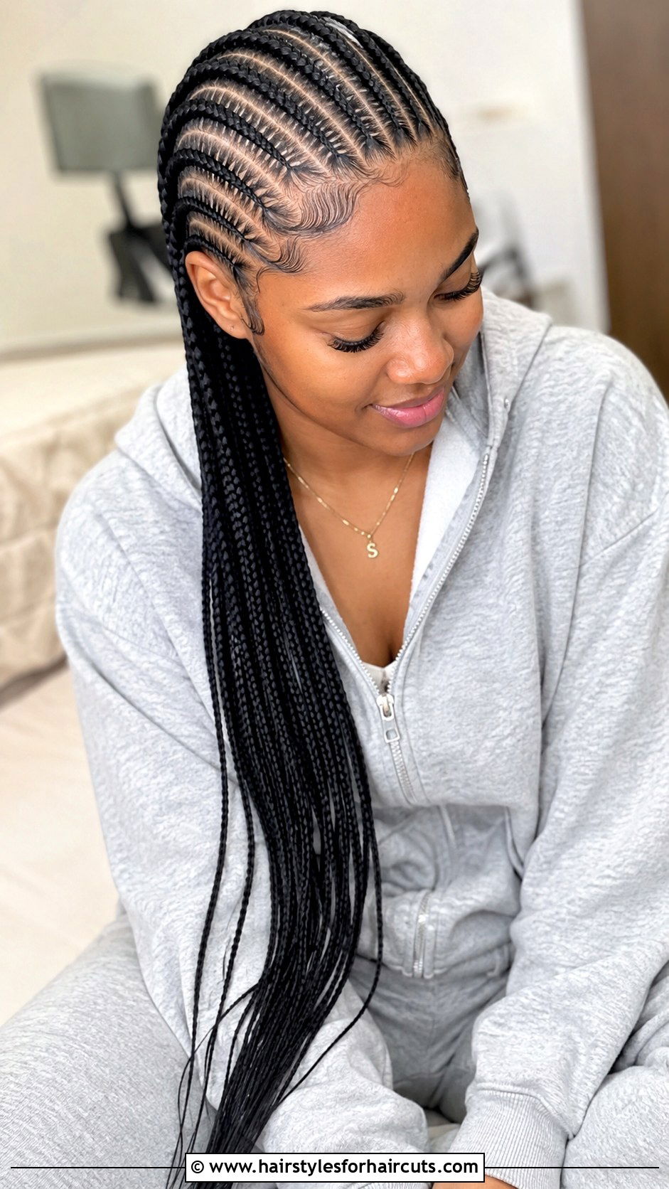 Cornrow Ponytail - 25 cornrows hairstyles for black hair - 25 cornrows hairstyles for black hair