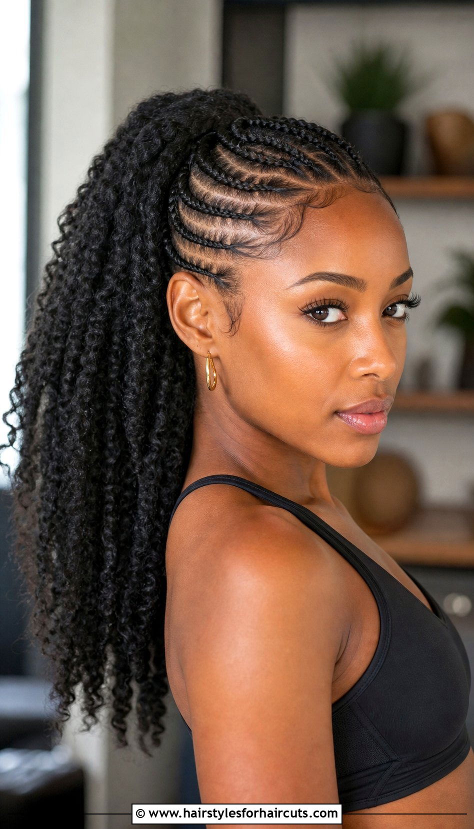 Cornrow Ponytail 4c Hair - 25 hairstyles for 4c hair - 25 hairstyles for 4c hair