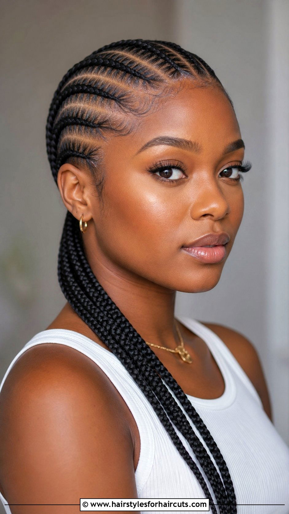 Cornrow To Single Braid Hairstyle - 25 single braid hairstyles for black hair - 25 single braid hairstyles for black hair