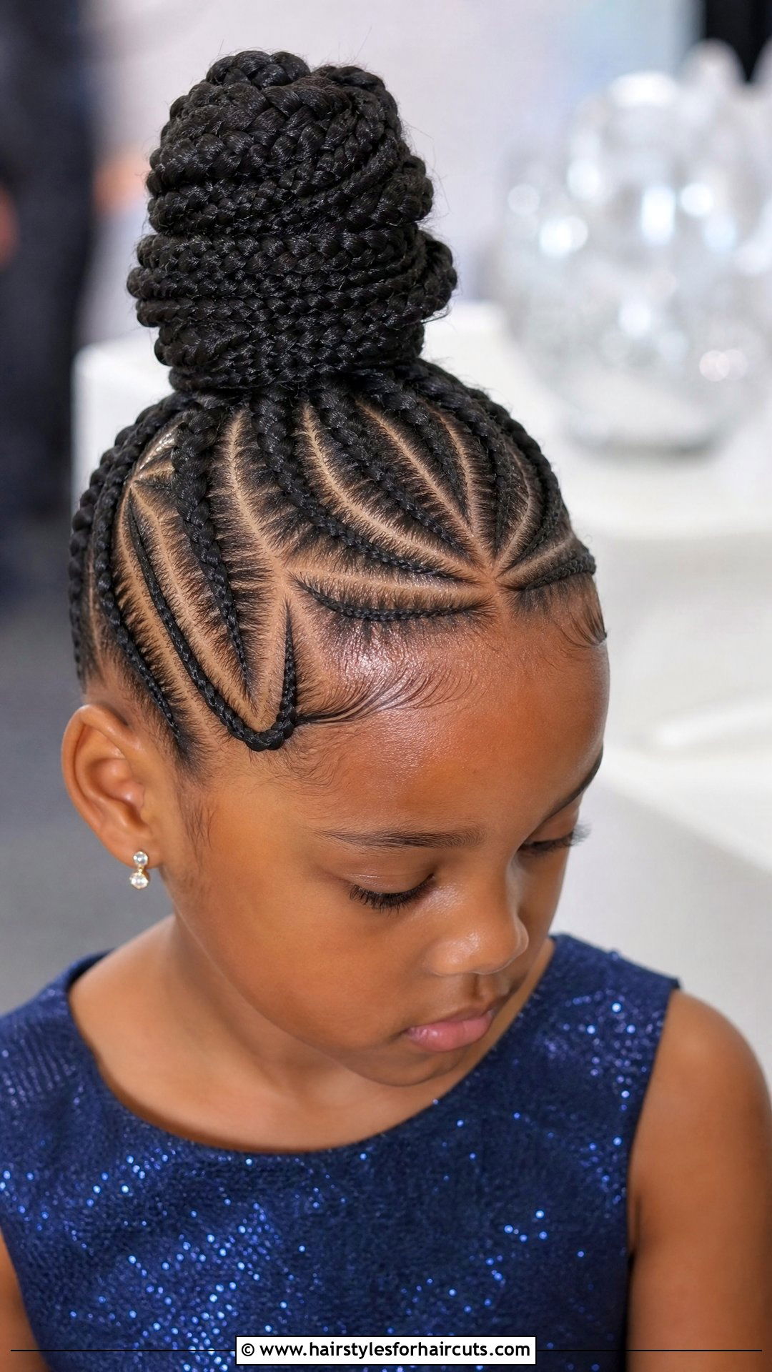 Cornrow Updo Braids - 25 hairstyles for black girls braids - 25 hairstyles for black girls braids