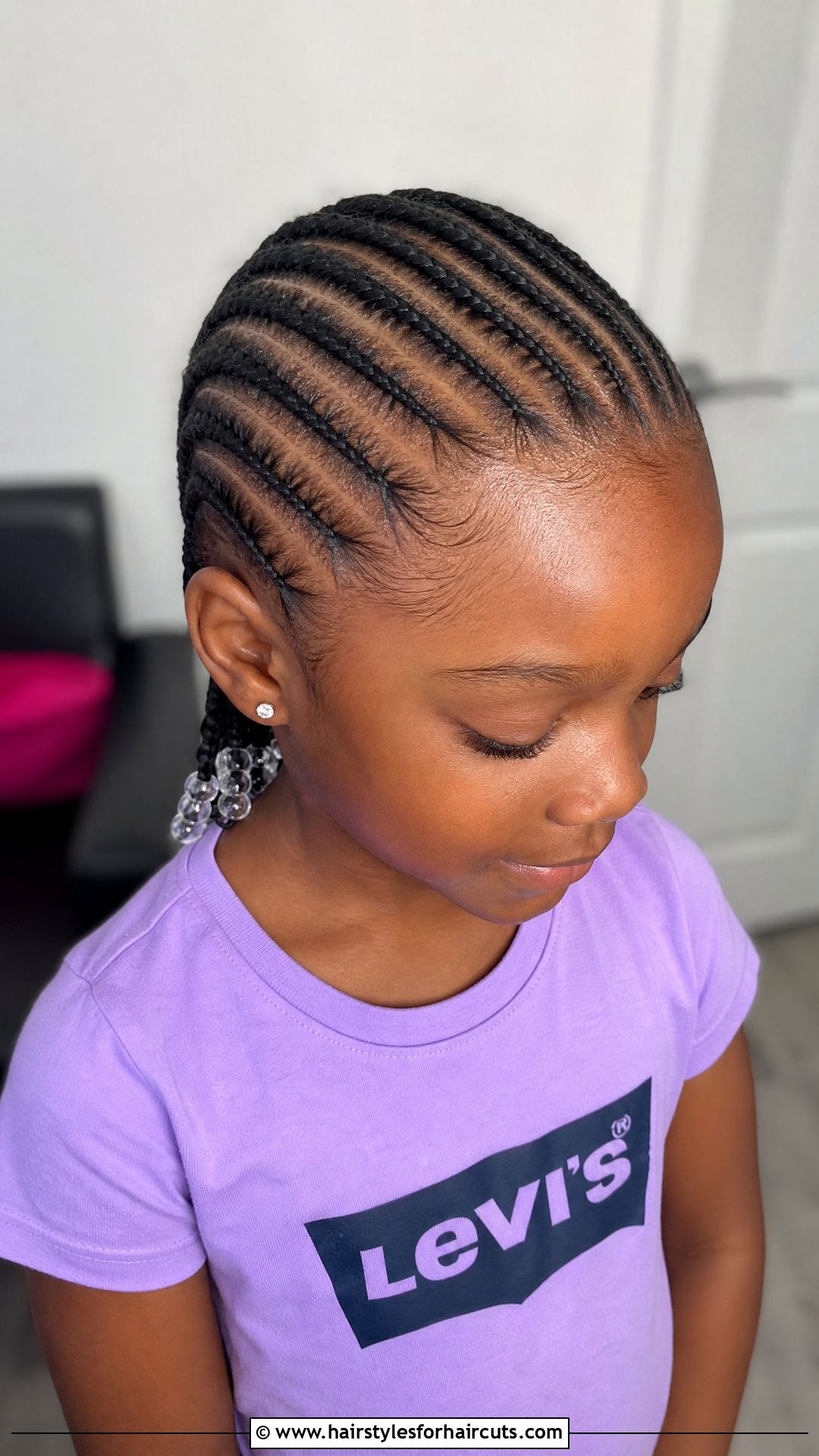 Cornrows - 25 natural hair little black girl hairstyles - 25 natural hair little black girl hairstyles