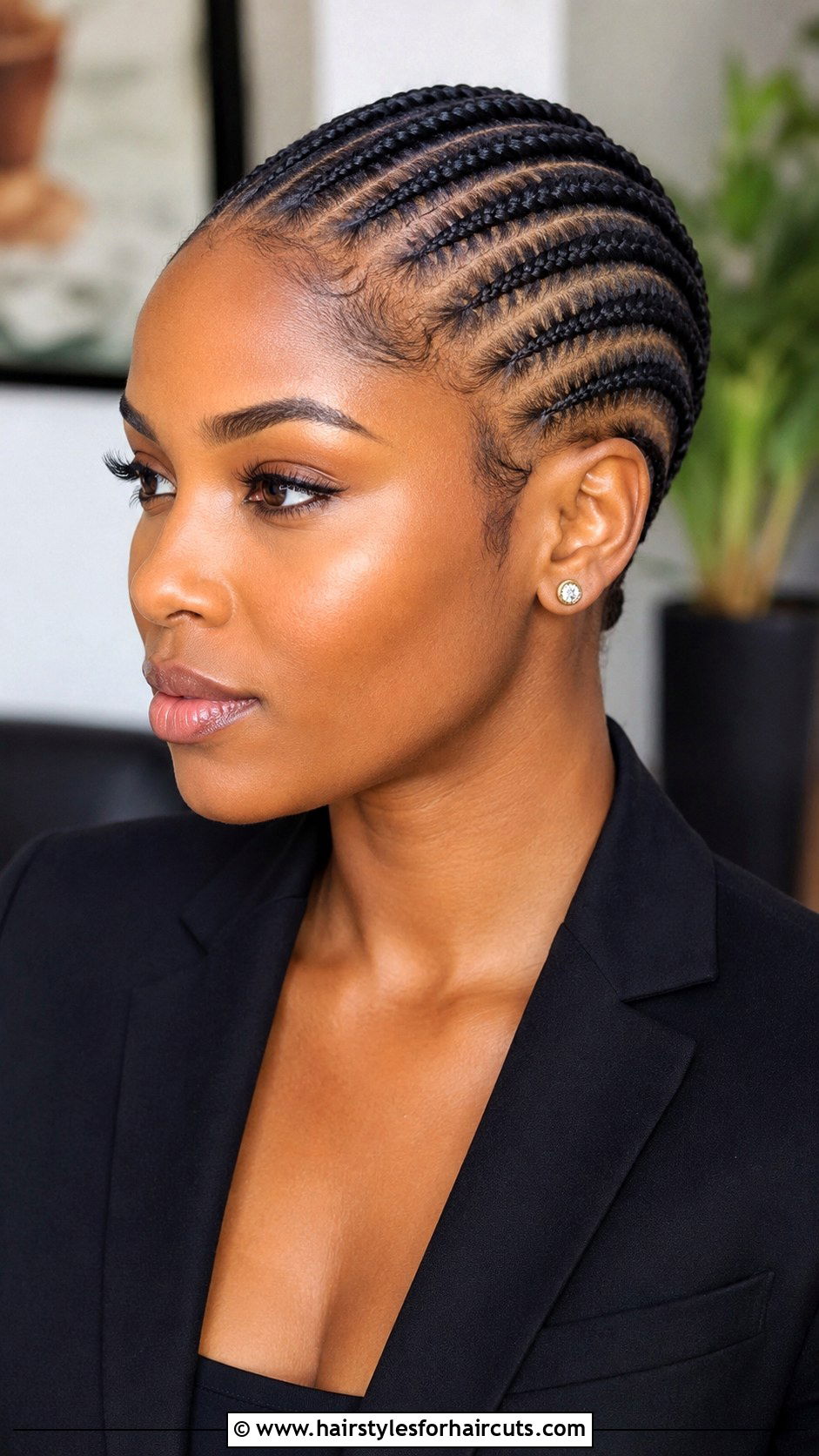 Cornrows Natural Hair - 25 cute natural hairstyles - 25 cute natural hairstyles