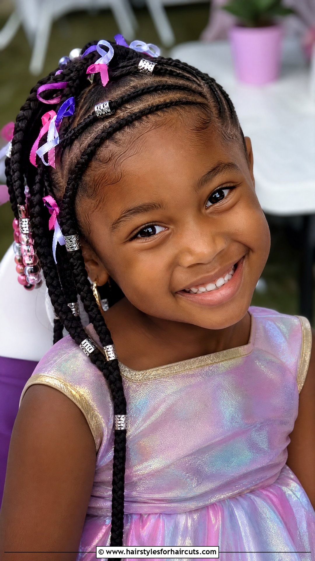 Cornrows With Accessories - 25 corn roll hairstyles for little girl - 25 corn roll hairstyles for little girl