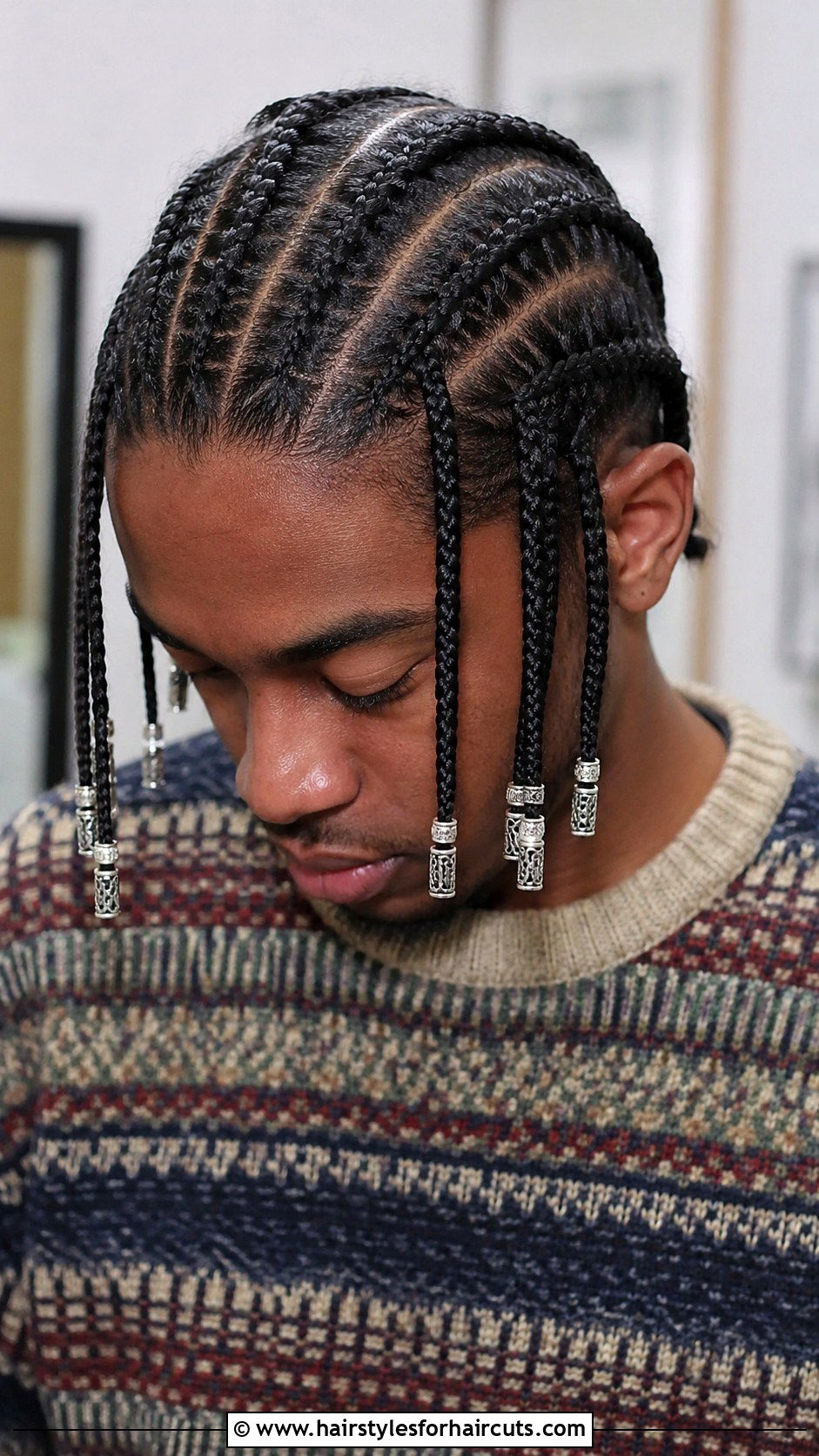 Cornrows With Beaded Ends - 25 allen iverson hairstyles - 25 allen iverson hairstyles