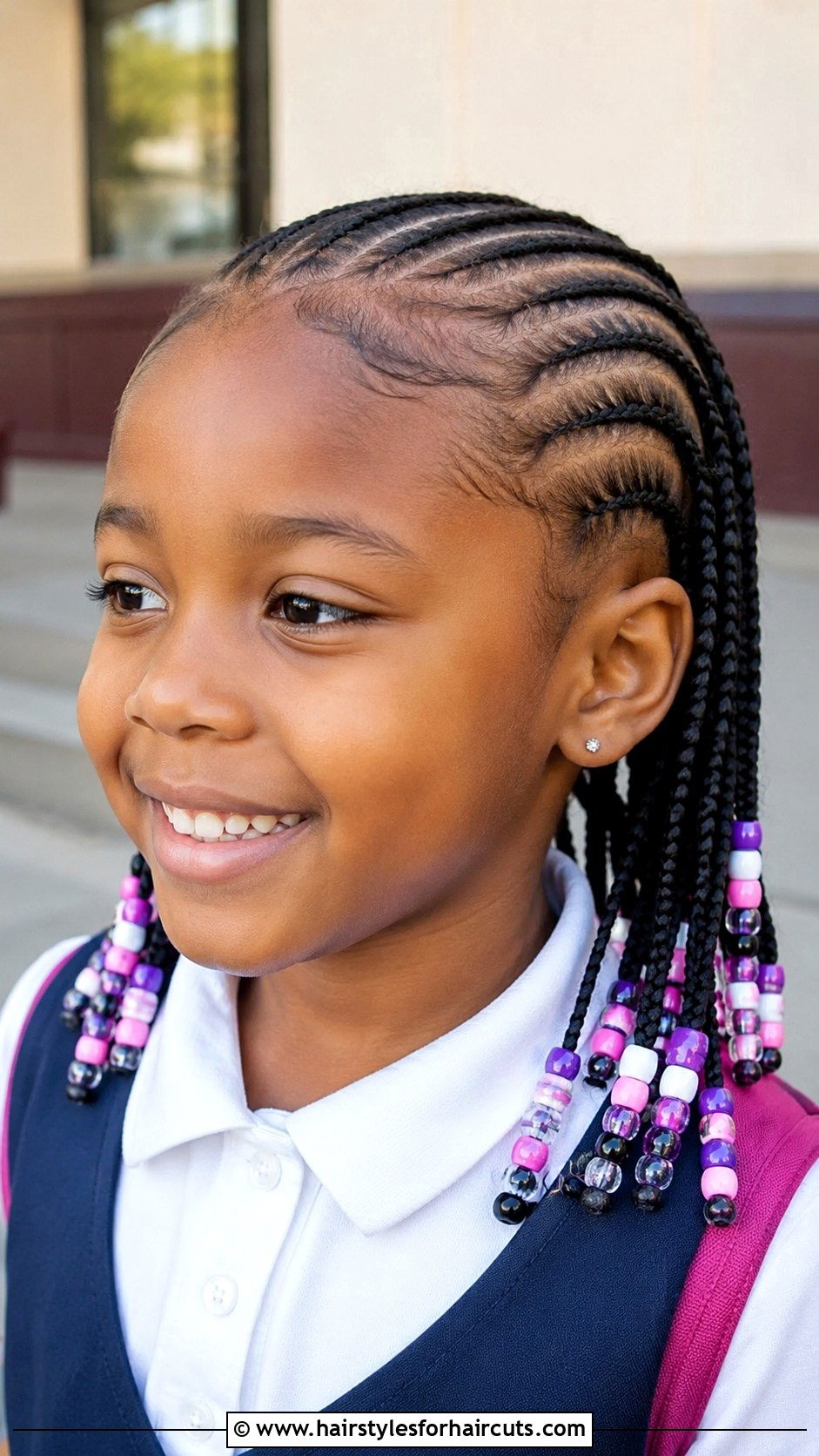 Cornrows With Beads - 25 short hair childrens braids black hairstyles - 25 short hair children's braids black hairstyles