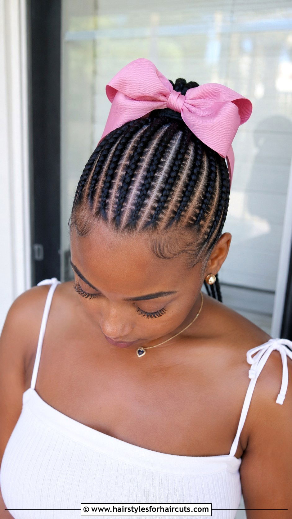 Cornrows With Bow - 25 bow hairstyles on black hair - 25 bow hairstyles on black hair