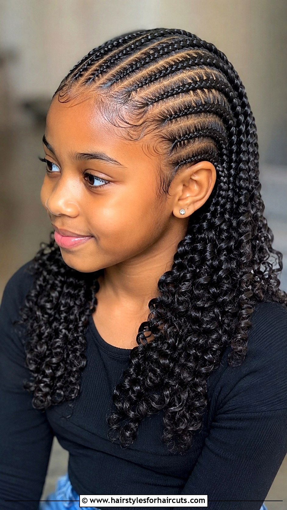 Cornrows With Curly Ends - 25 black girl hairstyles braids natural hair - 25 black girl hairstyles braids, natural hair